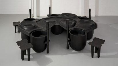Communion table by Giles Tettery Nartey