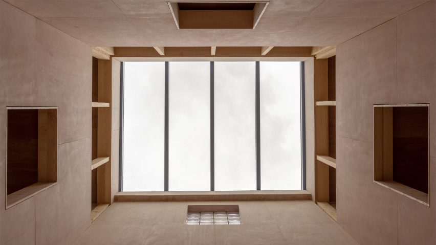 Skylight at Maison Nana by Jean Benoit Vetillard Architecture