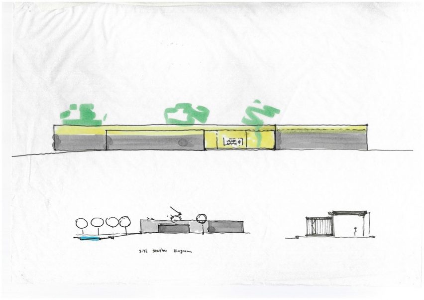 architectural sketch