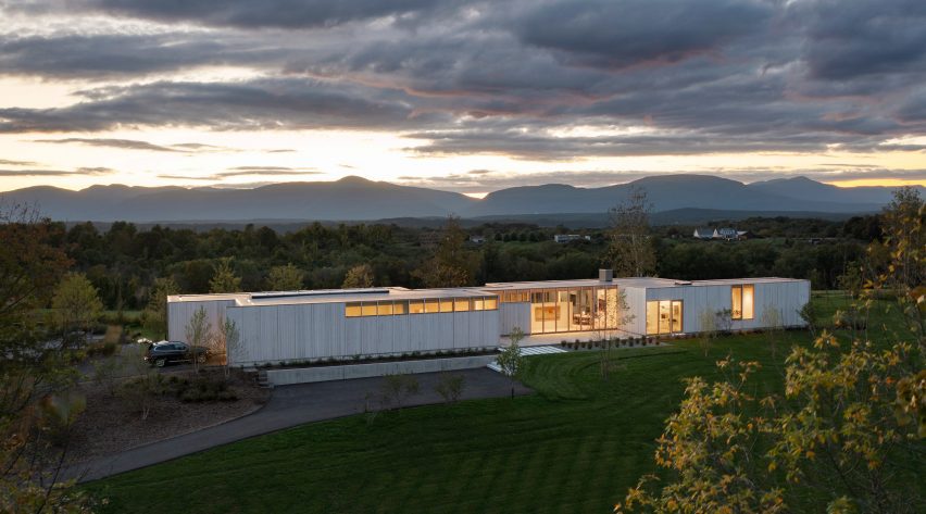Long home in the Hudson Valley