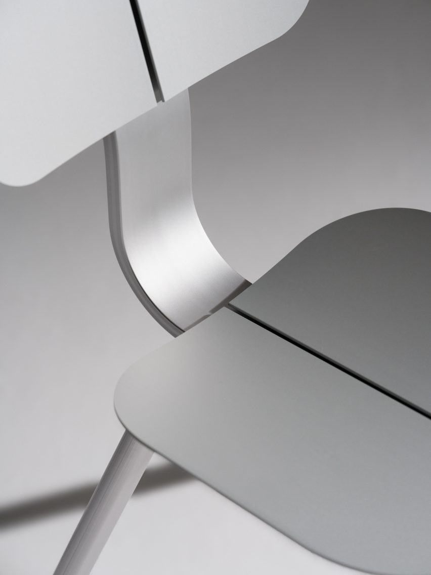 Billet Chair by John Tree for Hydro's 100R aluminium exhibition