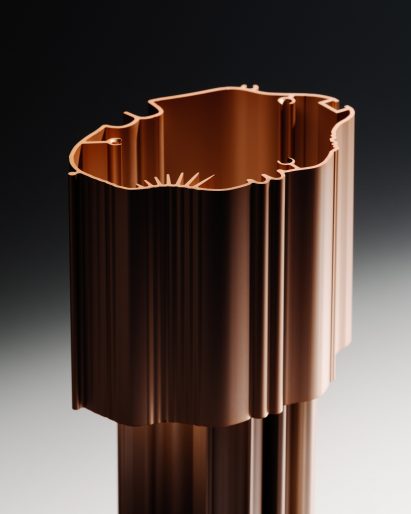 Prøve Light by Max Lamb for Hydro's 100R aluminium exhibition