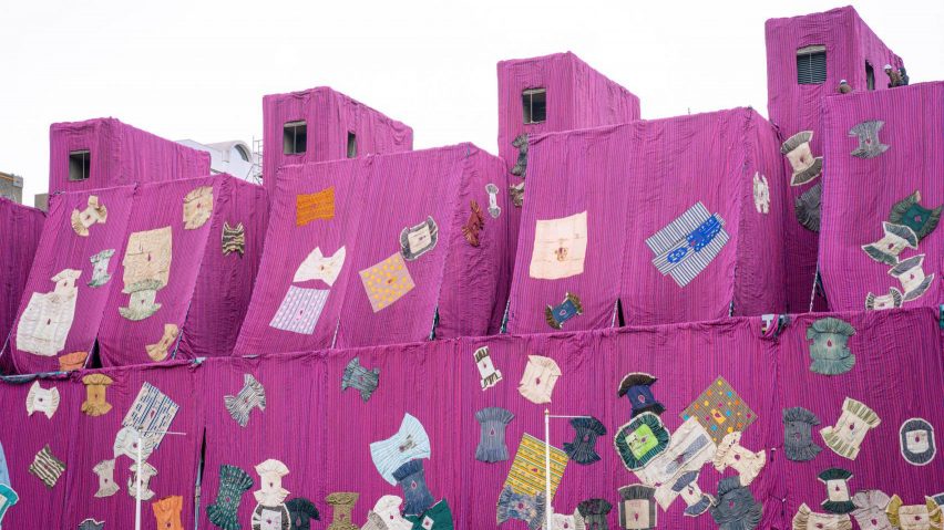 Ibrahim Mahama barbican installation