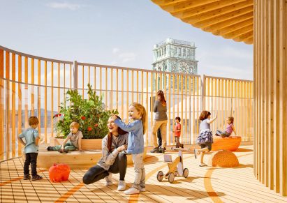 Rooftop play area