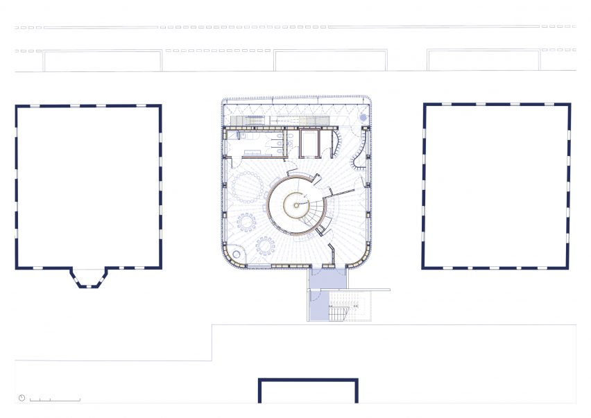 Floor plan of Ingeborg Pohl Kinderoase an der TUM in Munich by Kéré Architecture