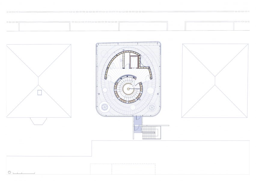 Floor plan of Ingeborg Pohl Kinderoase an der TUM in Munich by Kéré Architecture