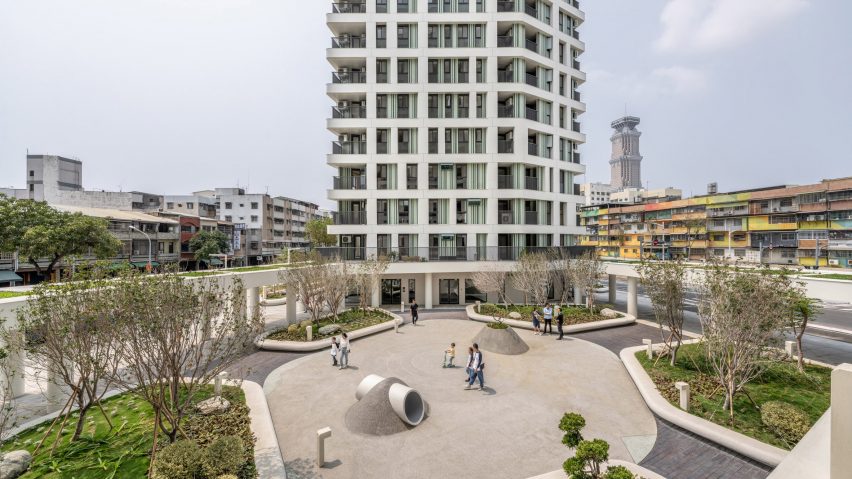 Kaohsiung Social Housing by Mecanoo in Taiwan