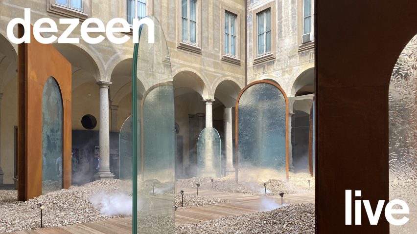Lasvit installation at milan design week