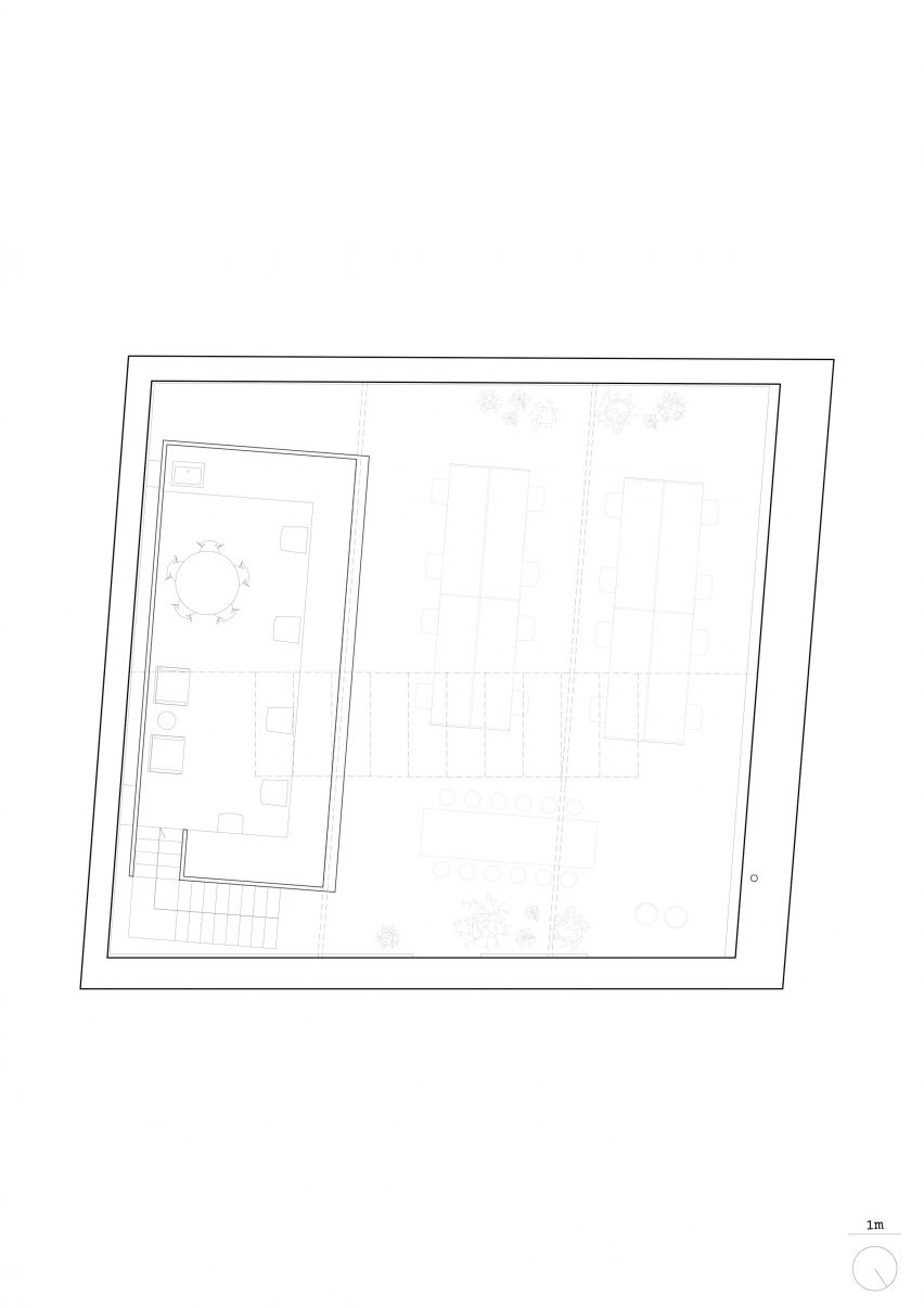 First floor plan of L'Atelier by A6A