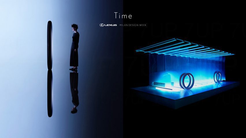 Graphic for Lexus's event for Milan design week 2024
