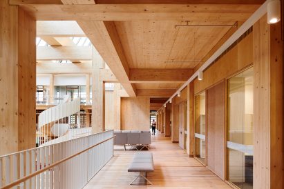 Wooden university building in Sydney