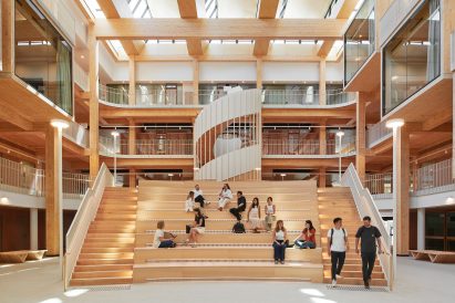 Interior of Michael Kirby Law Building by Hassell
