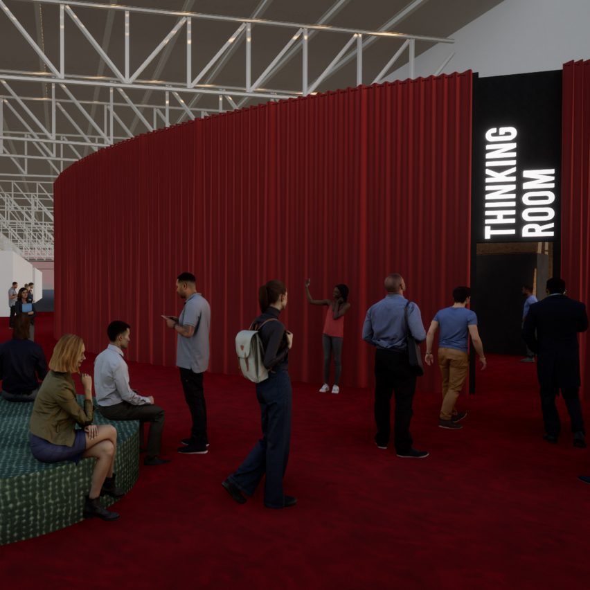 David Lynch installation at Salone del Mobile