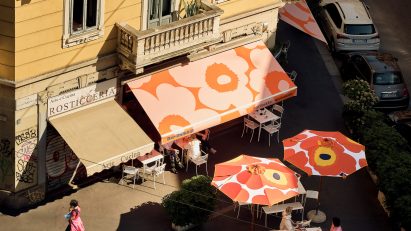 Marimekko Unikko takeover at Milan design week