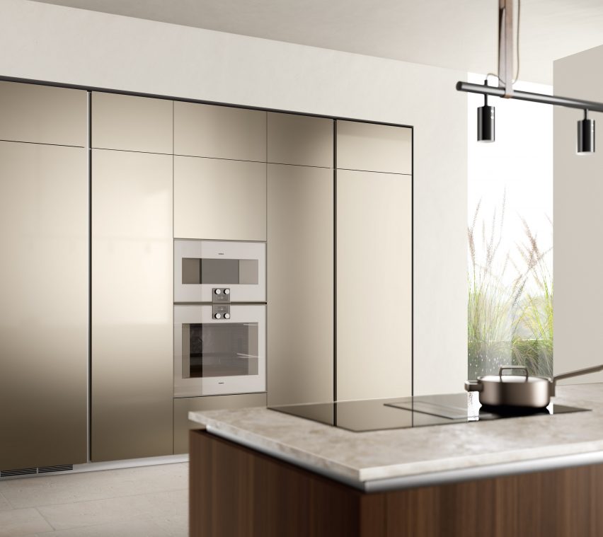 Mira furniture system by Scavolini