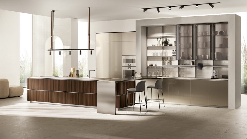Mira furniture system by Scavolini