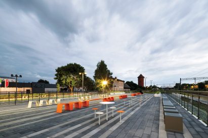 Mmcité street furniture in Poland
