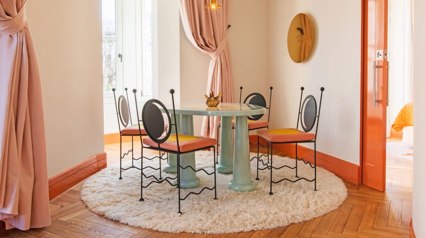 Interior of Montesol hotel in Ibiza