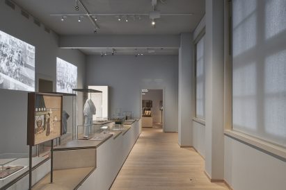 Museum space within memorial in the Netherlands by Office Winhov