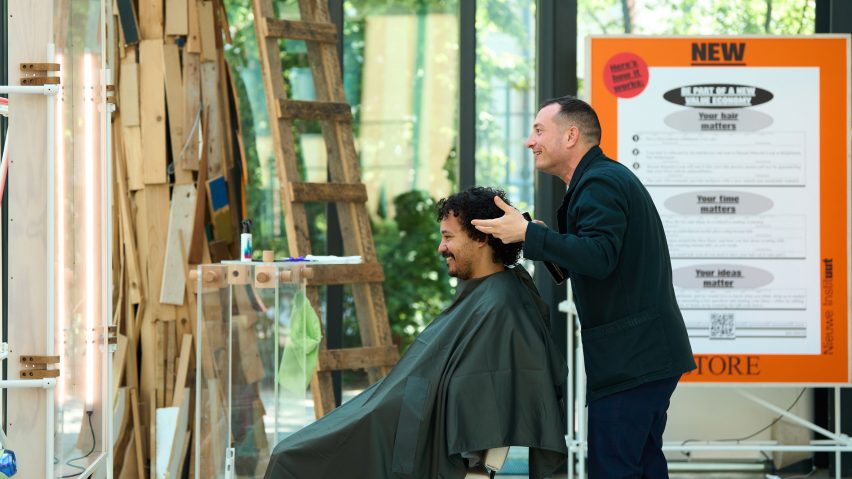 Free haircuts at New Store 2.0