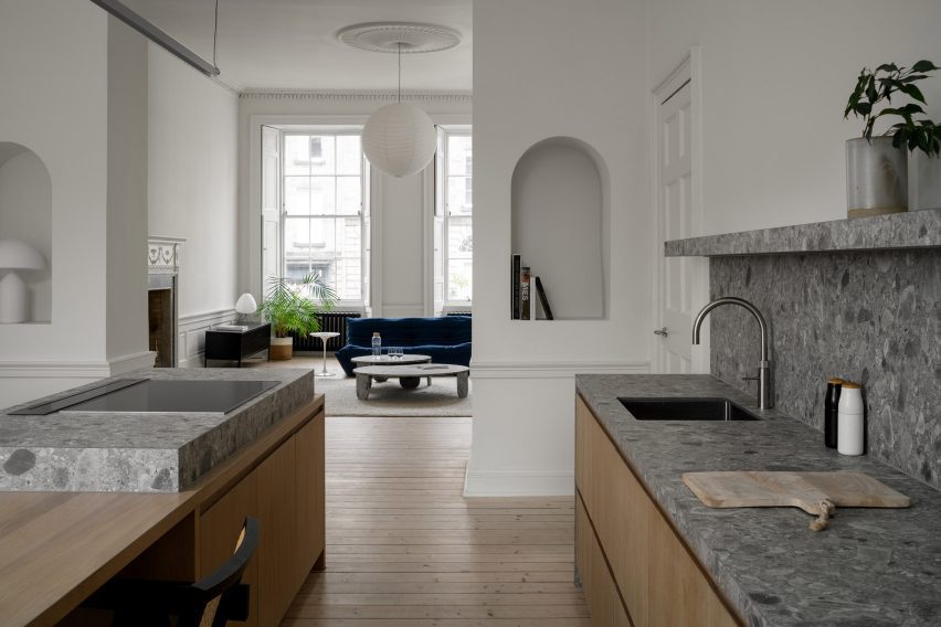 Interior of New Town Residence in Edinburgh by Luke McClelland