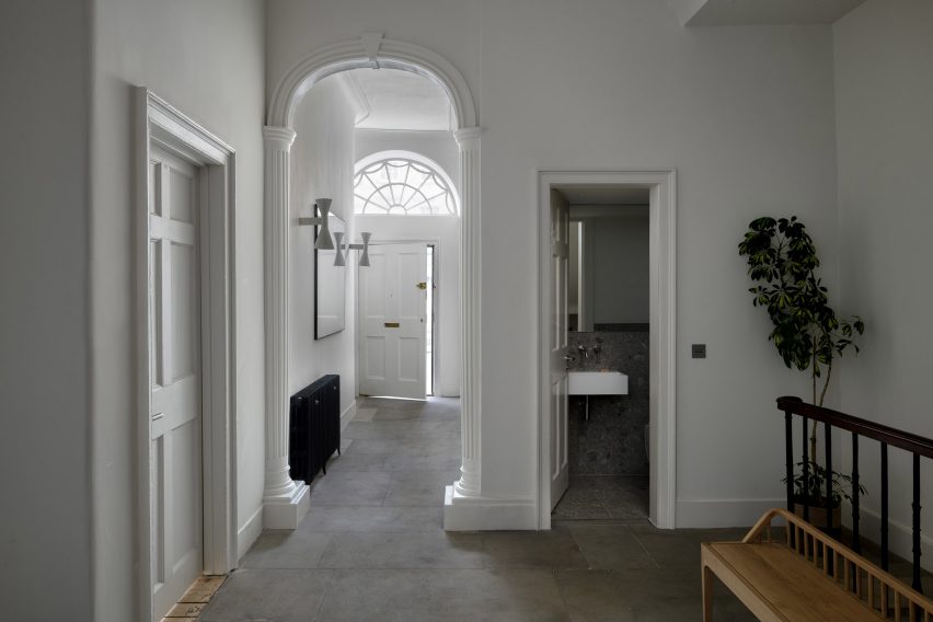 Interior of New Town Residence in Edinburgh by Luke McClelland