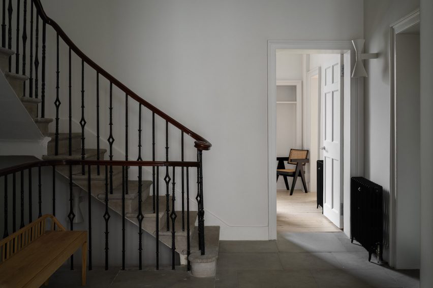 Stairwell of New Town Residence in Edinburgh by Luke McClelland
