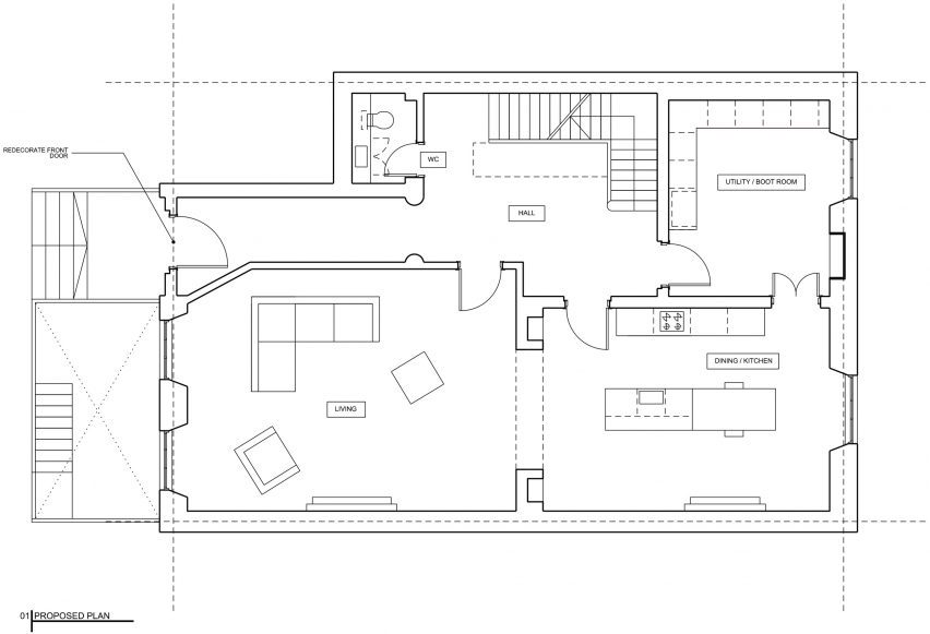 New Town Residence in Edinburgh by Luke McClelland