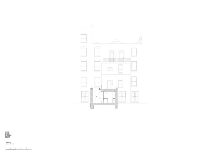Section of Oasis house by Unknown Works