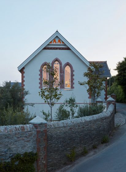 Exterior of house in Devon