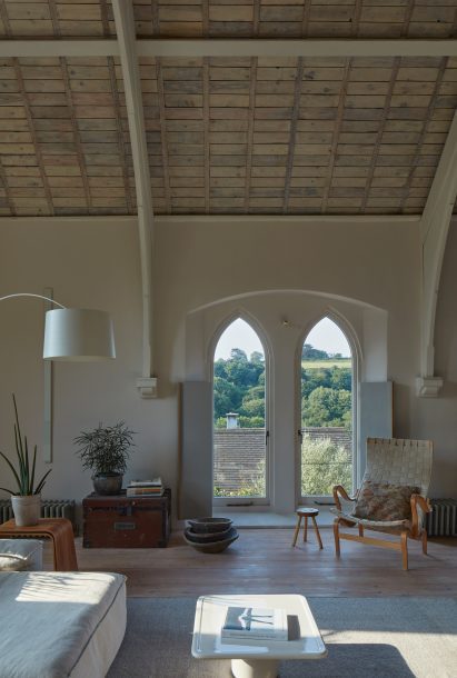 Living room of Old Chapel by Tuckey Design Studio