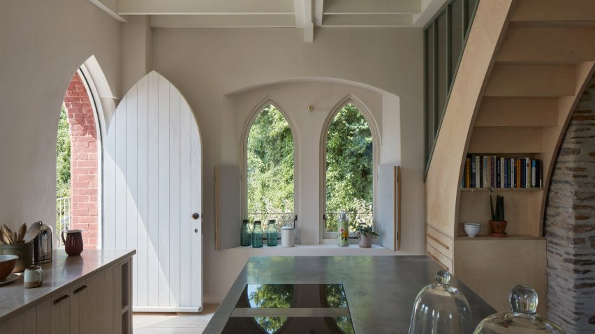 Interior of Old Chapel by Tuckey Design Studio