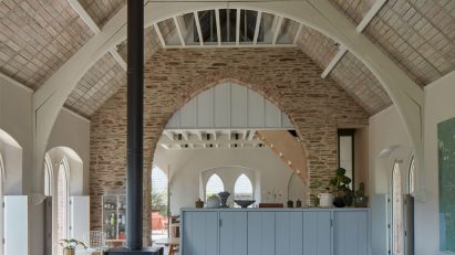 Interior of Old Chapel by Tuckey Design Studio