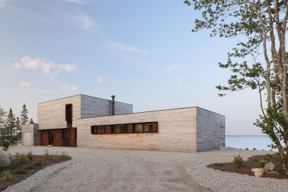 Rectilinear Nova Scotia home