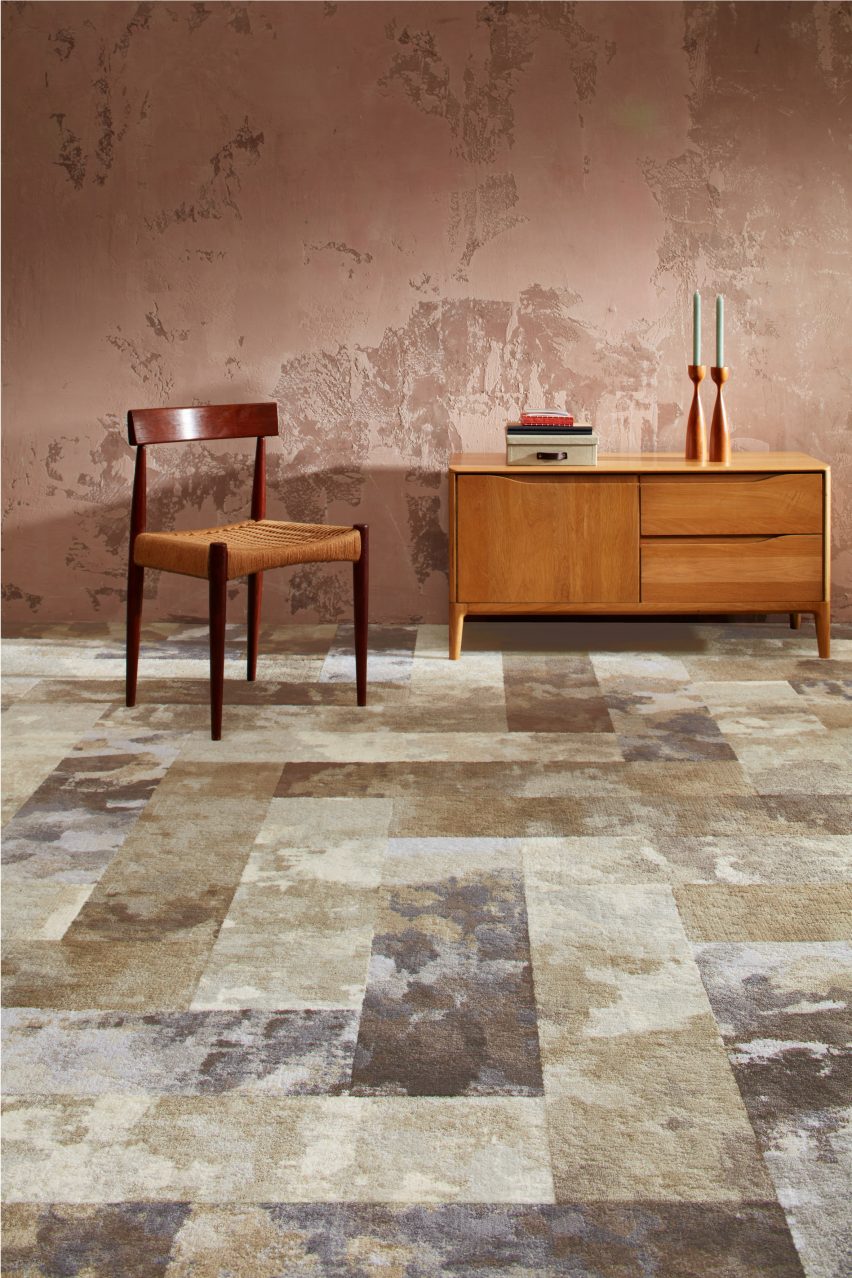 Painted Garden flooring by Milliken