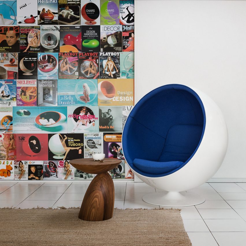 Parabel table by Eero Aarnio Originals