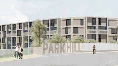 Render of Phase 5 at Park Hill by MIkhail Riches