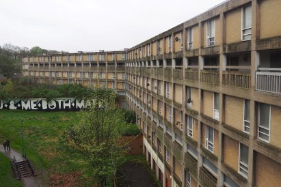 Photo of Phase 5 at Park Hill estate in Sheffield