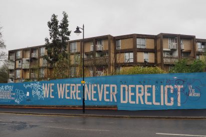 Vacant housing at Park Hill estate in Sheffield