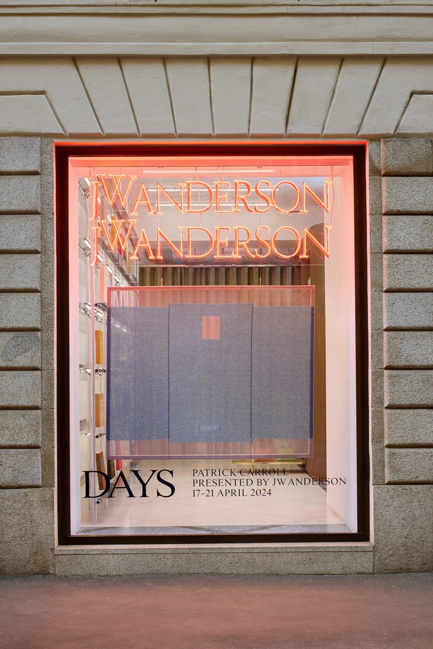 Days by Patrick Carroll at JW Anderson