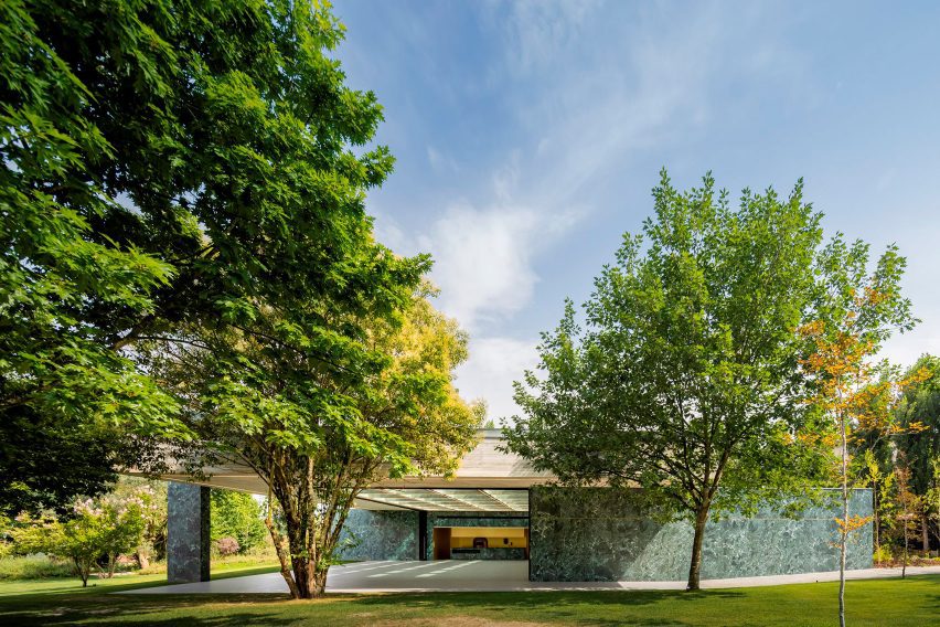 Pavilion in the Garden by Spaceworkers