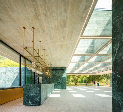 Interior of Pavilion in the Garden by Spaceworkers
