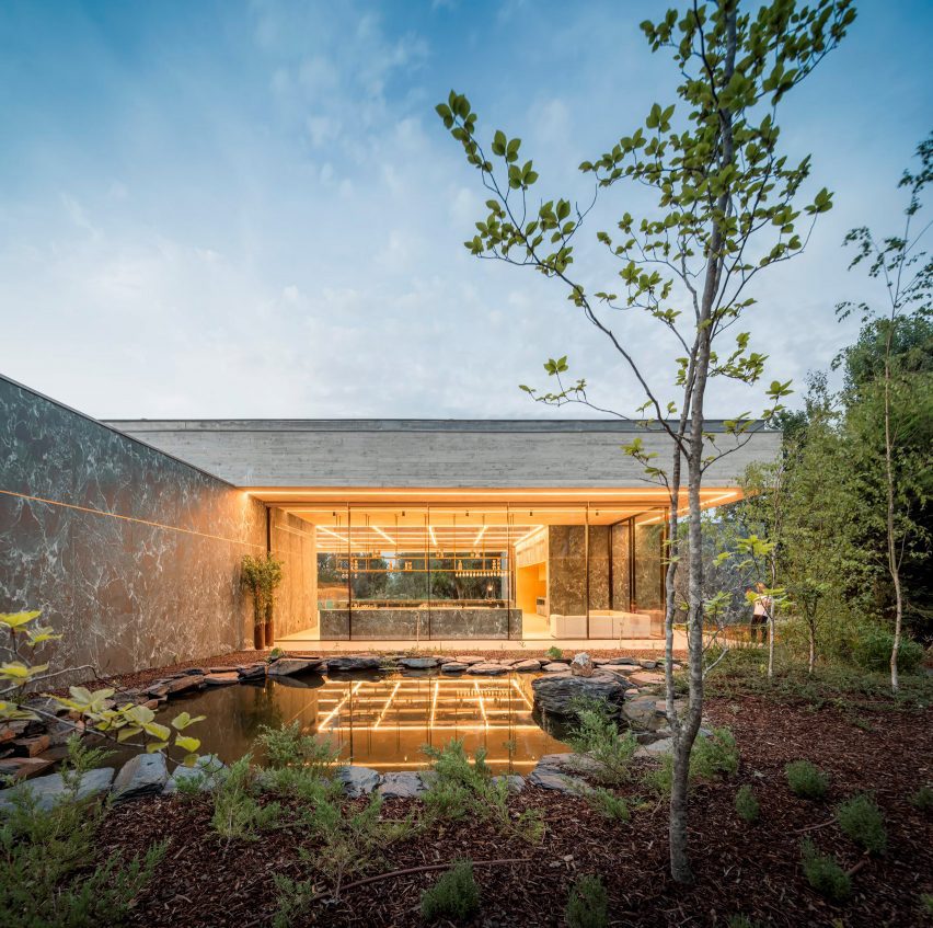 Pavilion in the Garden by Spaceworkers