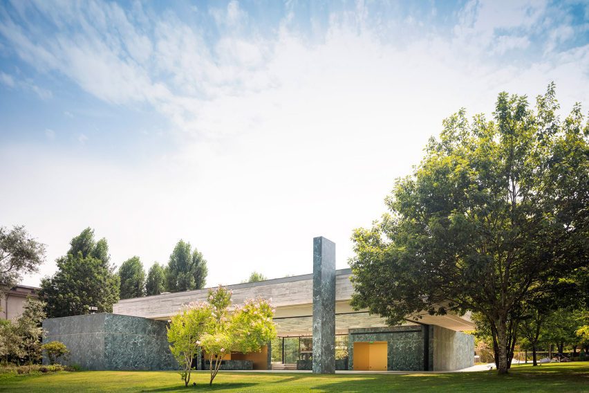 Pavilion in the Garden by Spaceworkers