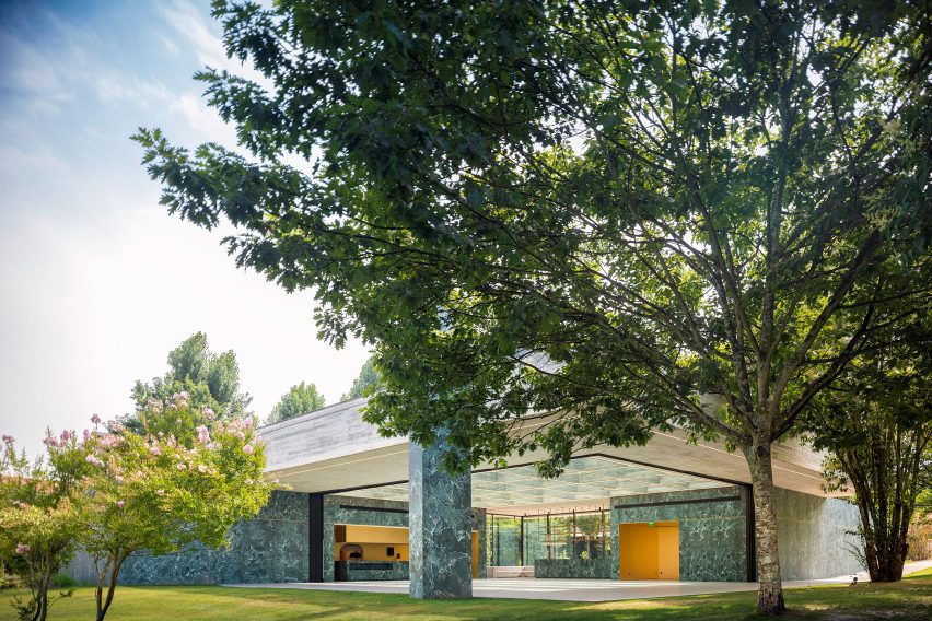 Pavilion in the Garden by Spaceworkers