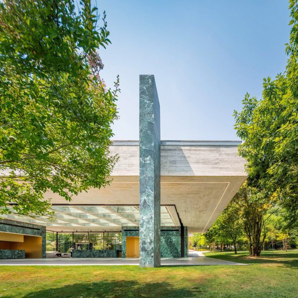 Pavilion in the Garden by Spaceworkers