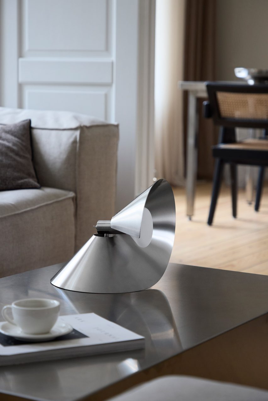 Peel table light by Sissel Warringa for Frandsen