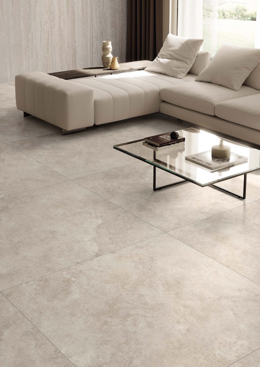 Pietra Tiburtina tile collection by Casalgrande Padana