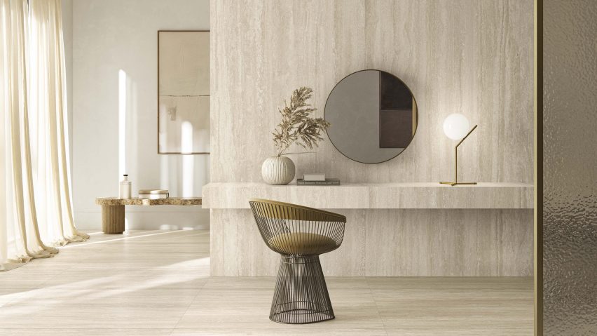 Pietra Tiburtina tile collection by Casalgrande Padana