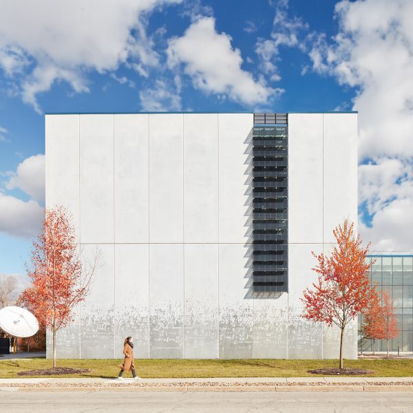 Concrete panels on NASA cleveland building